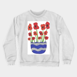 A Dozen Poppies Crewneck Sweatshirt